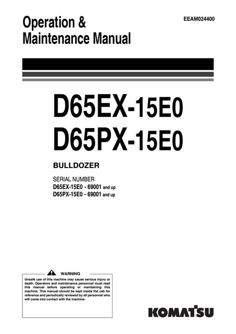 Komatsu d65ex 15e0 d65px 15e0 d65wx 15e0 dozer bulldozer service repair workshop manual sn 69001 and up. - 6th grade social studies pacing guide.